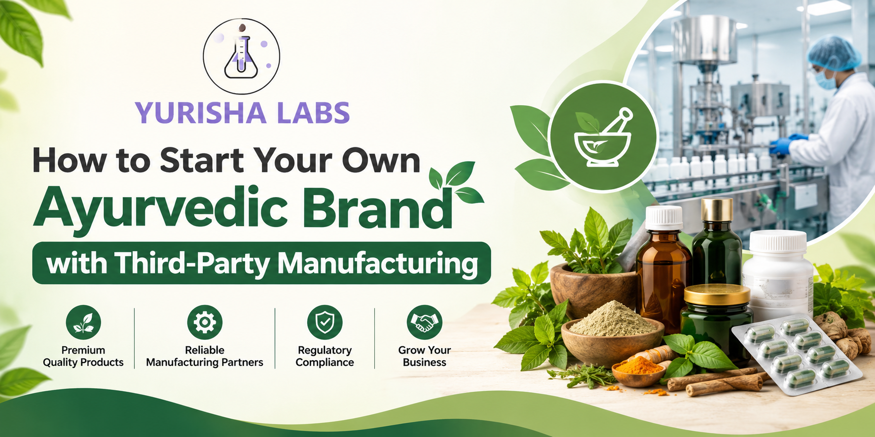 how to start an ayurvedic brand in India